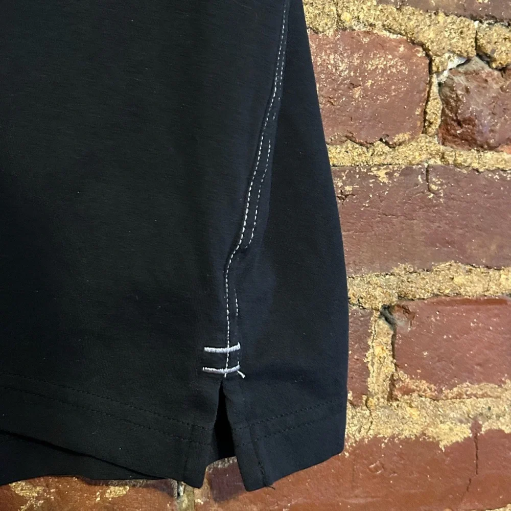 Tommy Bahama 🏆🦅NFL Eagles🦅🏆 Black Polo Shirt Short Sleeve - Picture 6 of 12